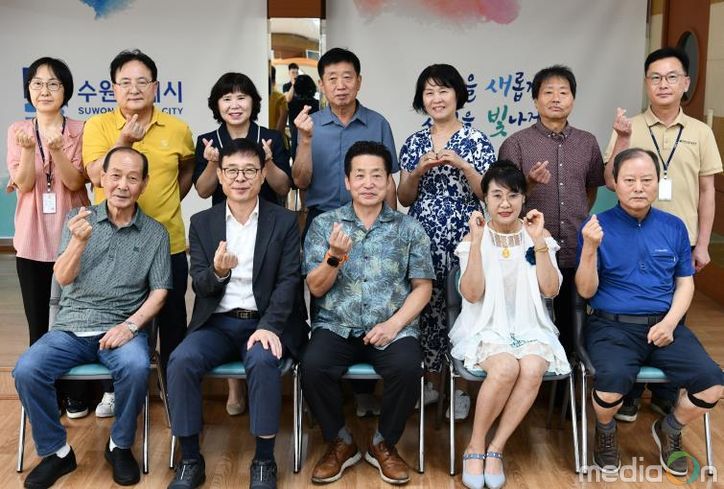 장수석 수원영통구청장, 매탄1동 방문 구민과의 소통행정 이어가