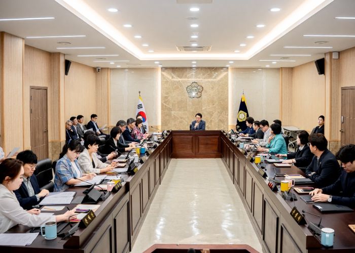 남양주시의회, 현안사항 보고회 및 전체의원 간담회 개최