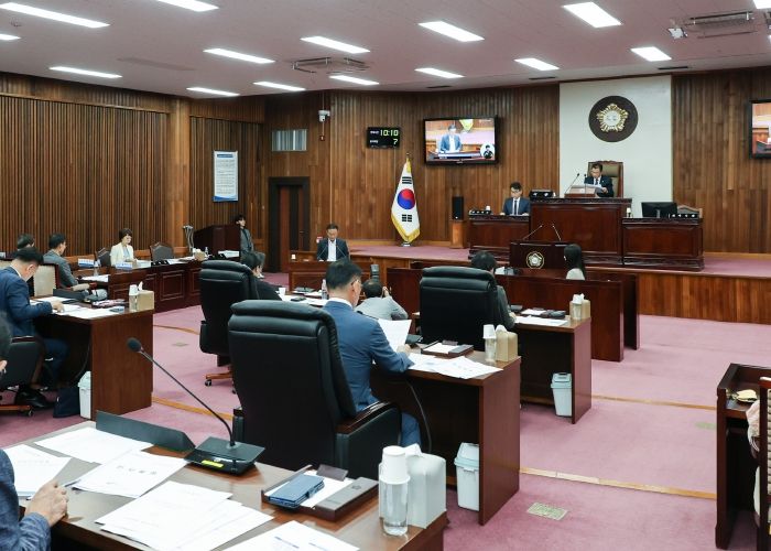 제77회 여주시의회 임시회 개회