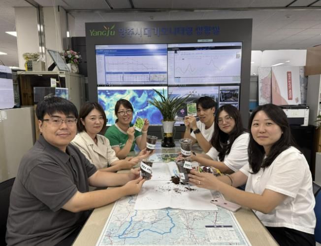 양주시 기후에너지과, 일회용 컵 활용 ‘청렴 씨앗 심기’ 추진