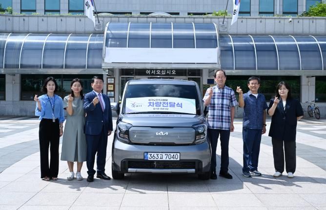 백경현 구리시장, 딸기원 경로식당에 식사배달 차량 지원