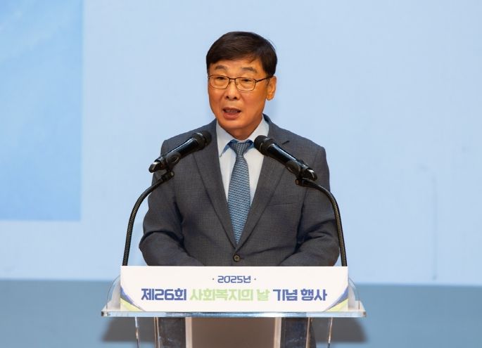 부천시의회  김병전 의장, 사회복지의 날 기념식서 사회복지 종사자 노고에 감사 전해