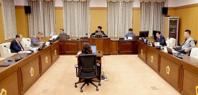 대전시의회 복지환경위원회, 제290회 임시회 제2차 회의 개회