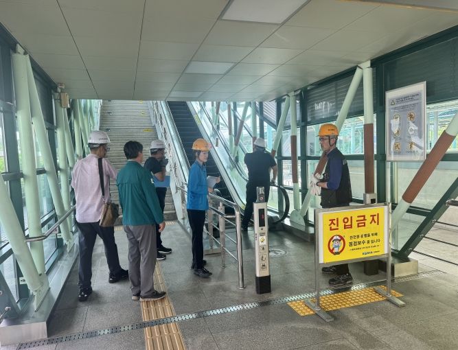 남원시, 추석 연휴 앞두고 다중이용시설 승강기 안전점검 실시