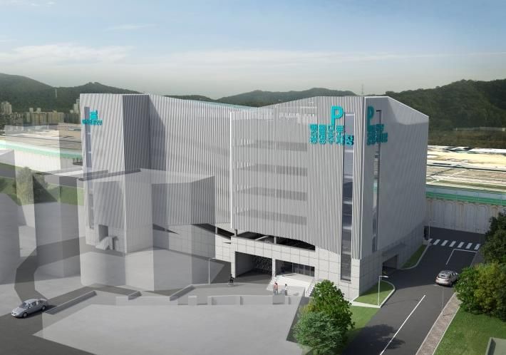 스마트 복합 주차타워 조감도