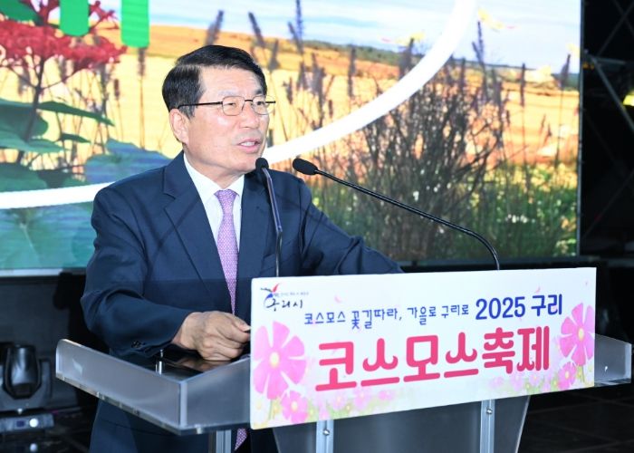 가을빛 코스모스 꽃길 따라, 36만 명이 구리에서 추억을 남기다