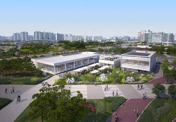 로컬푸드 복합센터 조감도_2026년 완공 예정