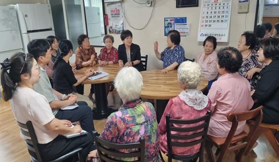 광주광역시 남구, 경로당 이용 불편 사항 살핀다
