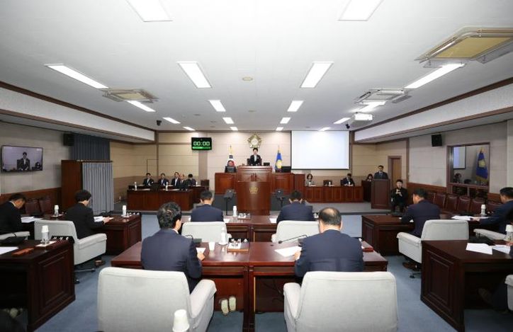 상주시의회, 제235회 임시회 개회