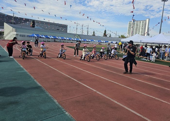 오산시, 제37회 어린이 자전거 달리기 대회 성황리 개최