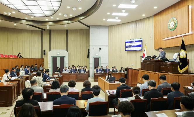 의왕시의회, 제315회 임시회 22일 개회