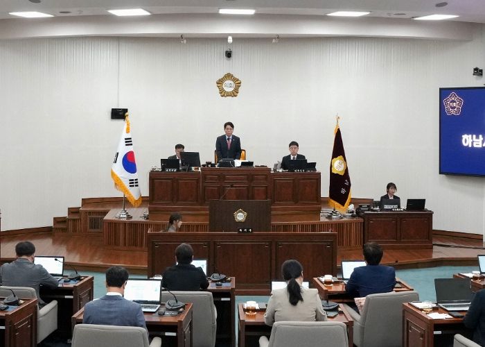 하남시의회 10월 24일 제343회 임시회 제3차 본회의. (사진_하남시의회 제공)