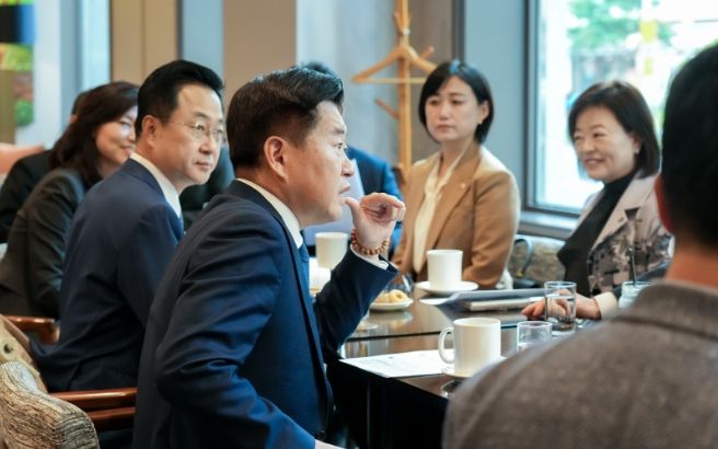 오영훈 제주특별자치도지사, 국회 교육위원회와 간담회