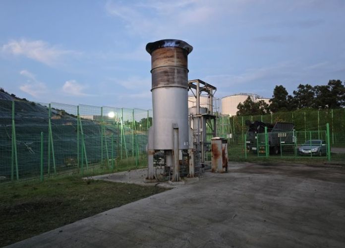 색달매립장 온실가스 발생가스 소각시설