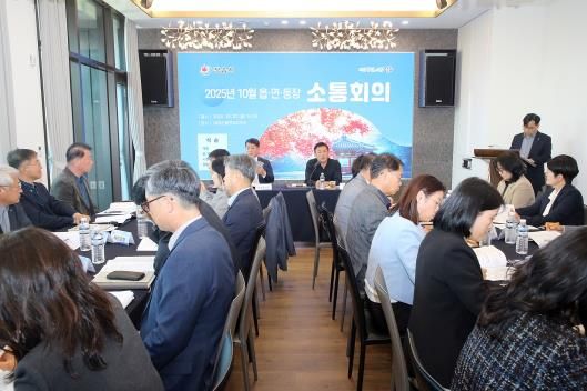 한파 대책부터 시민의 날까지…이학수 정읍시장, 읍·면·동장과 현안 논의