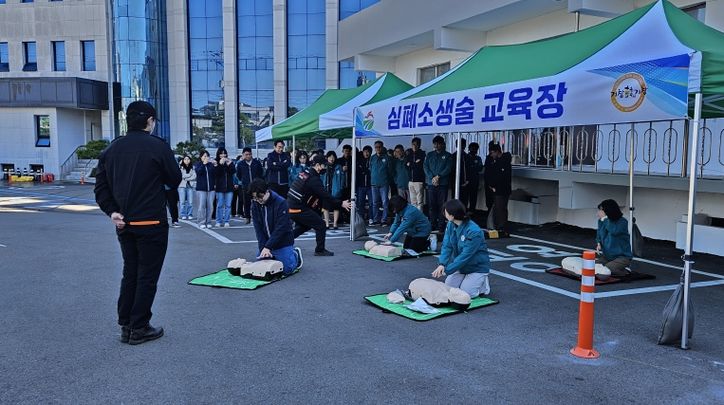 거창군, 거창소방서와 합동소방훈련 실시
