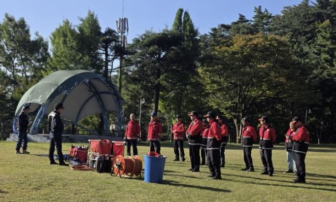 홍성군, 가을숲에 안전을 더하다