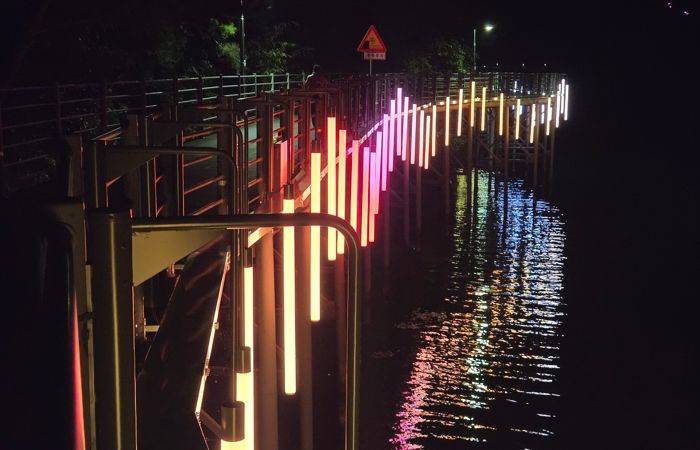 춘천 의암호 야경벨트 완성…시민과 6일 첫 점등