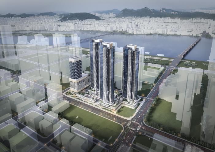 여의도 한양아파트 조감도