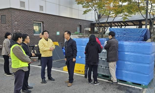 시흥시, 물왕배수지 일대 상수관로 누수 긴급대응 “퇴수작업ㆍ시민 비상급수 지원”
