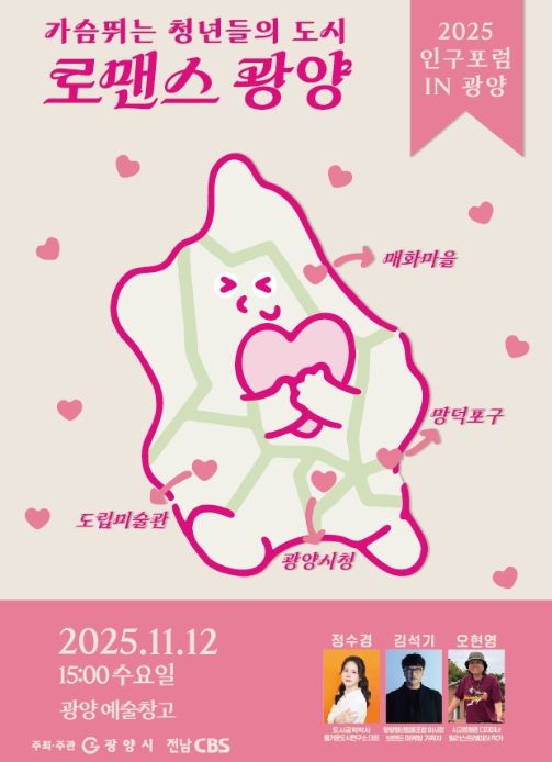 ‘2025년 인구포럼 in 광양’ 개최