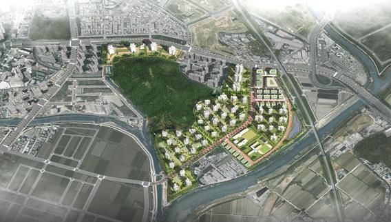 용두지구 조감도