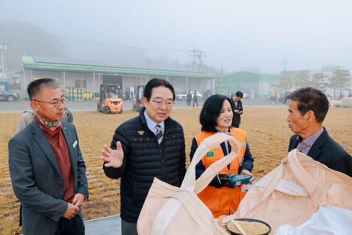 옥천군, 2025년산 공공비축미곡 매입 ‘돌입’