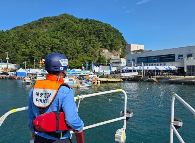 사천해경, 제3회 사천시장배 요트대회 안전관리 강화