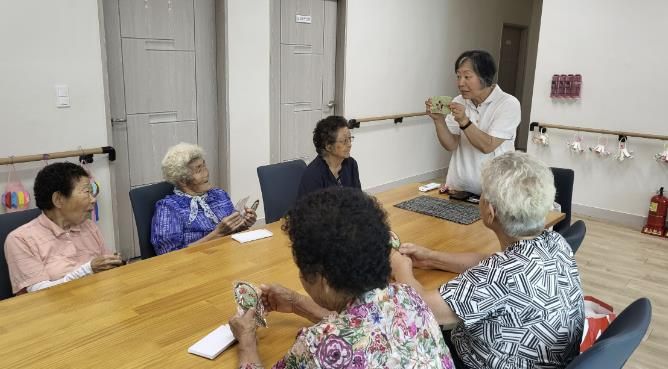 치유프로그램 시범운영 모습