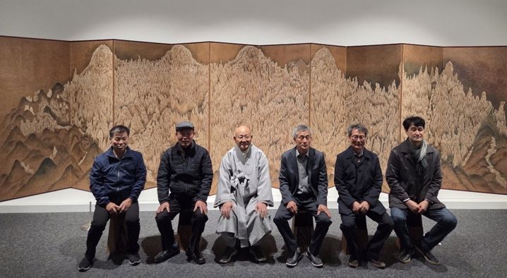 조계종 종정 성파스님, 진주전통공예비엔날레 방문