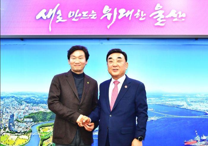 조현일 경산시장, 김두겸 울산시장과 경산~울산간 고속도로 건설 공동대응 논의