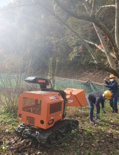 곡성군 파쇄지원단 활동 모습