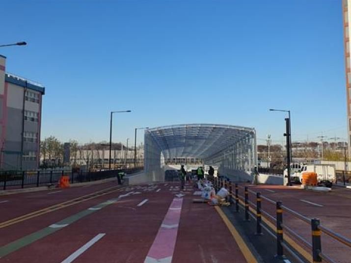 삼성당취락~능곡삼거리(중로1-99호선) 삼성지하차도 도로확장공사(2022년 준공)