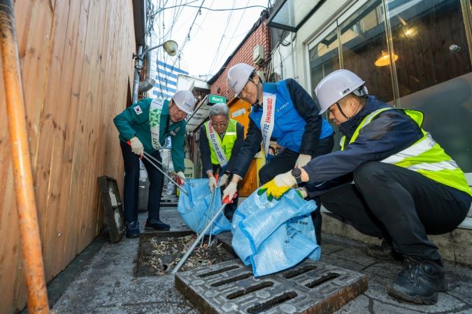 부산환경공단 협업 도시환경정비
