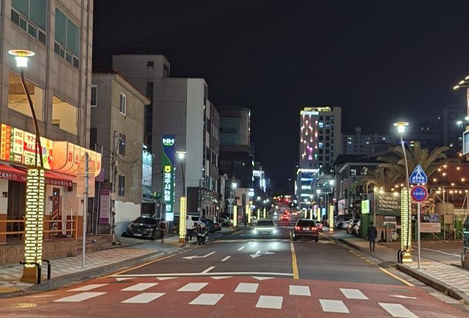 노형동 상권 도로조명 개선