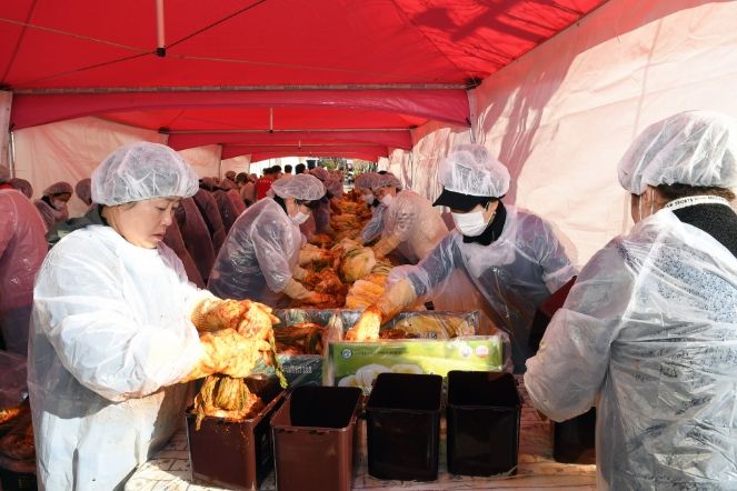 ‘2025년 이웃돕기 김장 나누기 행사’