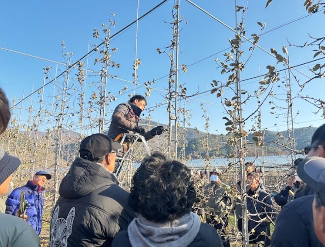 올해 초 실시한 2025년 새해농업인 실용교육 모습
