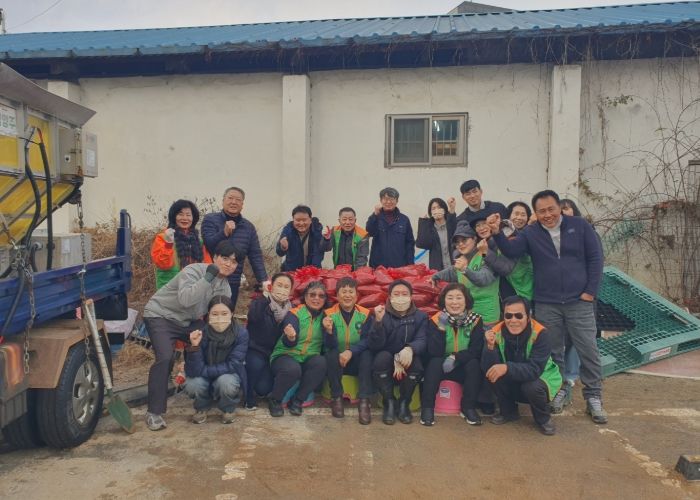 남양주시 진건퇴계원행정복지센터, 민관 협력으로 설해 대비를 위한 추가 모래주머니 긴급 제작