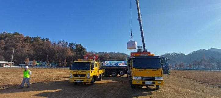 광양시, 동절기 도로제설 모의훈련 실시