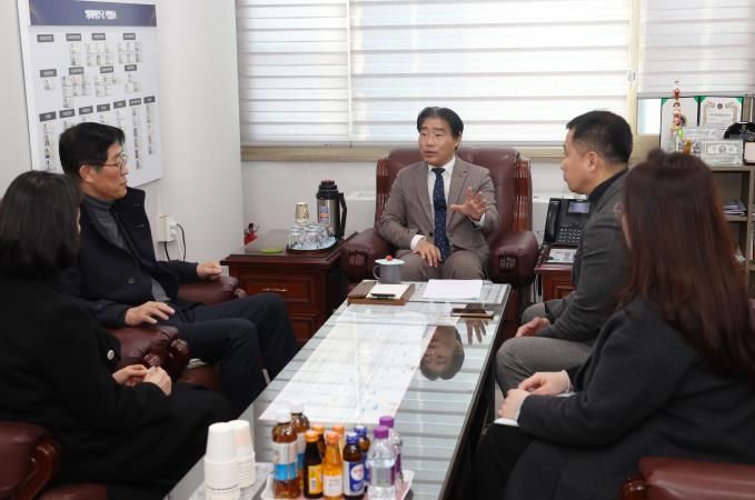 고양특례시의회 김운남 의장, 국기원과 태권도 문화 확산 및 체육 협력 방안 논의