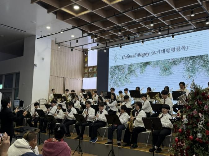 ‘올키즈스트라 아산’ 정기연주회 모습.