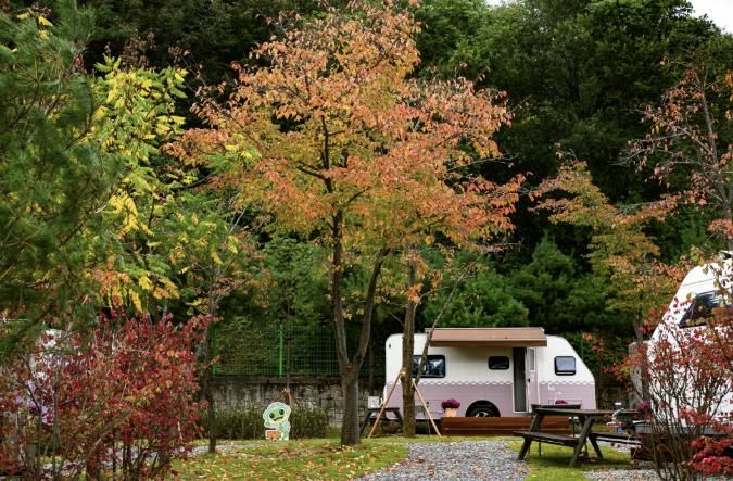 청량산 수원캠핑장 시설
