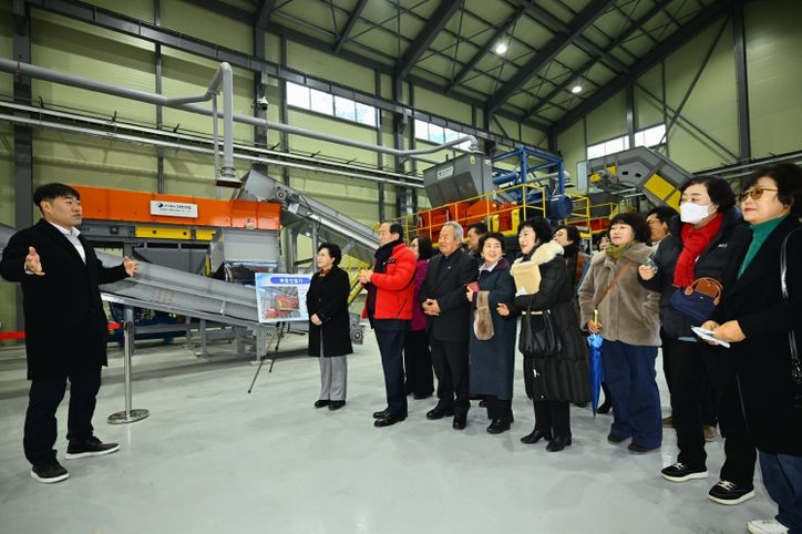 속초시 폐비닐 전문 선별시설 준공