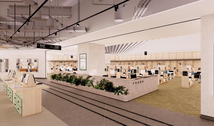 여의도 브라이튼 도서관 조성안(집중존)