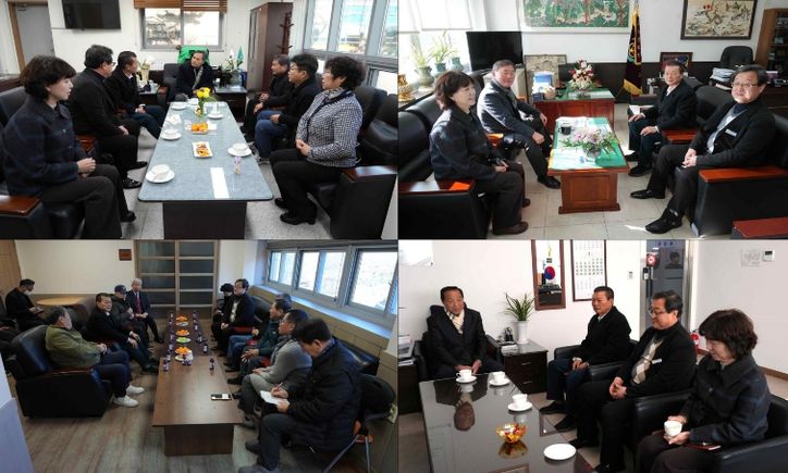영천시의회, 병오년 새해 맞아 지역 기관·단체 찾아 현장 소통