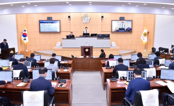 여수시의회, 제253회 임시회 개회