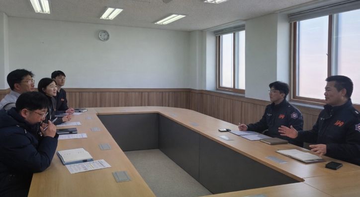 해남소방서, 유관기관 합동 간담회 개최