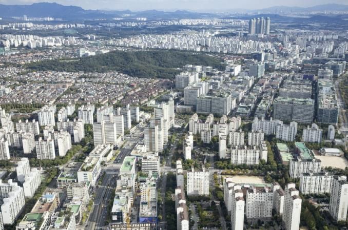 일산신도시 전경