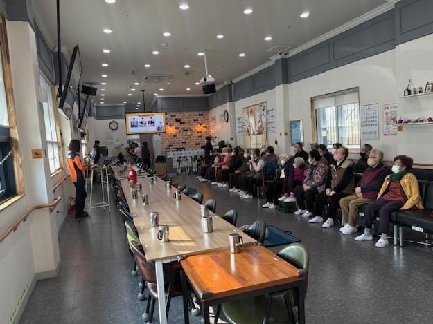 천안서북소방서, 효어르신주간보호센터 겨울철 119생활 안전교육실시