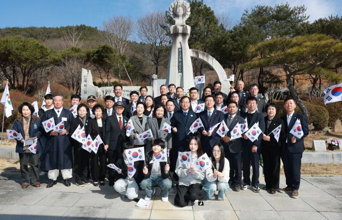 완주군, 3.1절 기념행사 독립 함성 재현